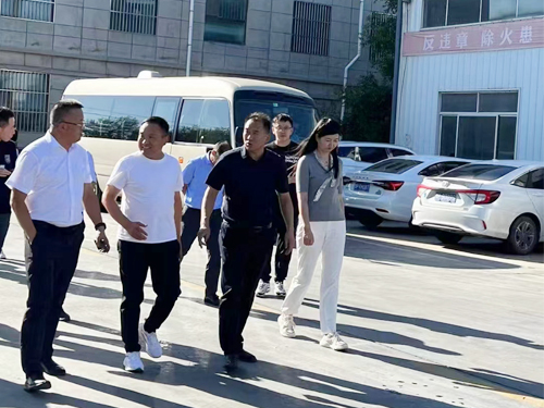 	 寧夏環(huán)保局領(lǐng)導來(lái)程卓環(huán)保驗收催化燃燒設備